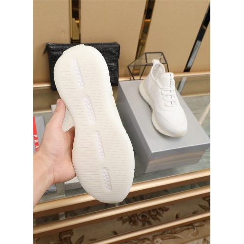Replica Prada Casual Shoes For Men #807545 $80.00 USD for Wholesale