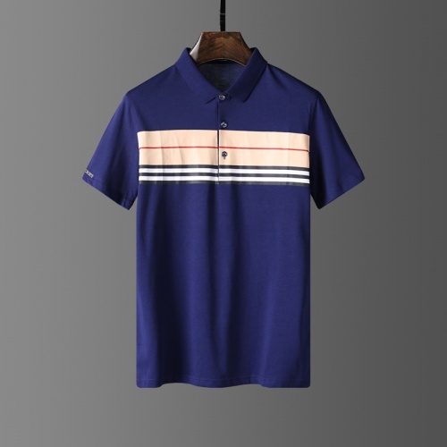 Burberry T-Shirts Short Sleeved For Men #807657 $27.00 USD, Wholesale Replica Burberry T-Shirts