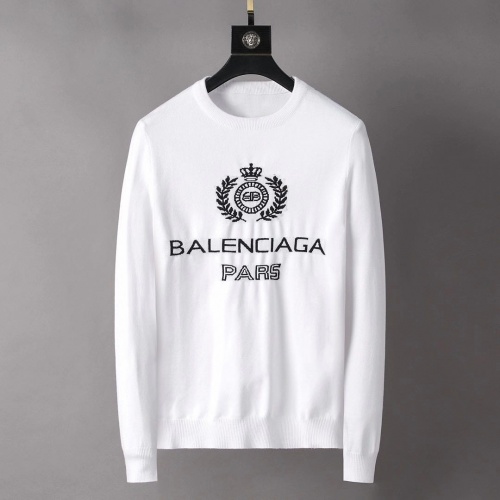 Balenciaga Sweaters Long Sleeved For Men #807763 $42.00 USD, Wholesale Replica Balenciaga Sweaters