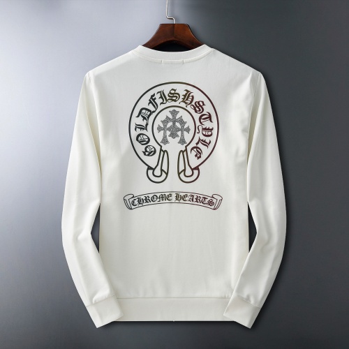 Chrome Hearts Hoodies Long Sleeved For Men #807776 $60.00 USD, Wholesale Replica Chrome Hearts Hoodies
