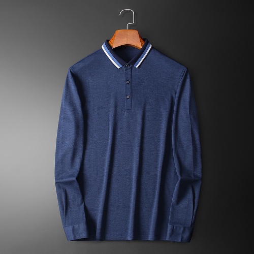 Armani T-Shirts Long Sleeved For Men #807795 $41.00 USD, Wholesale Replica Armani T-Shirts