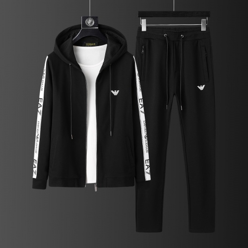Armani Tracksuits Long Sleeved For Men #807799 $80.00 USD, Wholesale Replica Armani Tracksuits