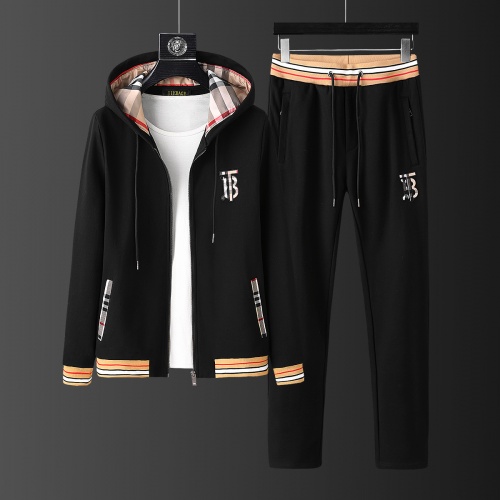 Burberry Tracksuits Long Sleeved For Men #807803 $80.00 USD, Wholesale Replica Burberry Tracksuits