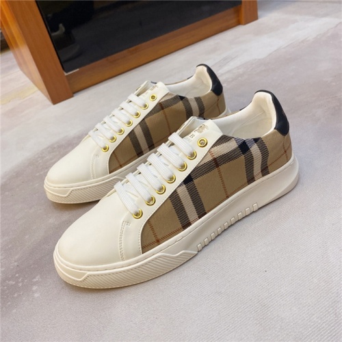 Replica Burberry Casual Shoes For Men #807850 $72.00 USD for Wholesale