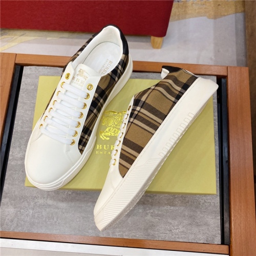Replica Burberry Casual Shoes For Men #807851 $72.00 USD for Wholesale