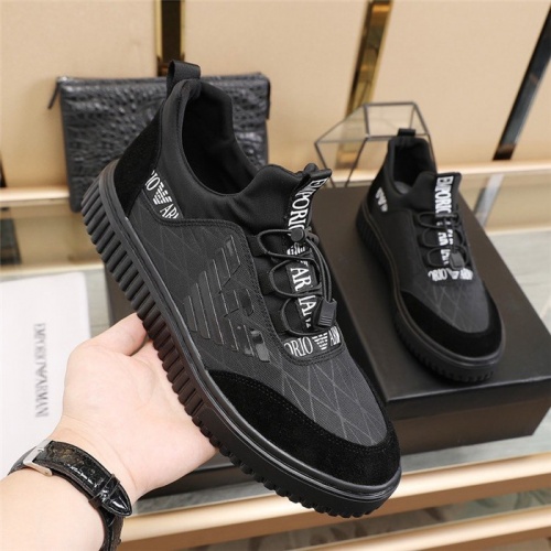 Replica Armani Casual Shoes For Men #807869 $80.00 USD for Wholesale