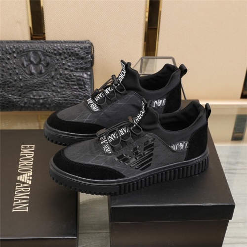 Replica Armani Casual Shoes For Men #807869 $80.00 USD for Wholesale