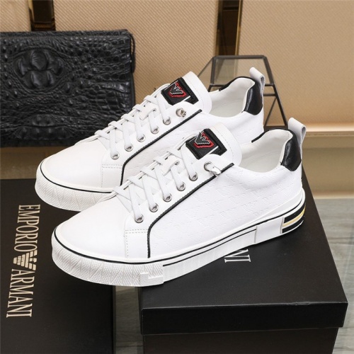 Replica Armani Casual Shoes For Men #807871 $82.00 USD for Wholesale