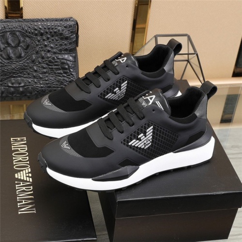 Replica Armani Casual Shoes For Men #807875 $76.00 USD for Wholesale