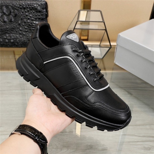 Replica Prada Casual Shoes For Men #807885 $88.00 USD for Wholesale