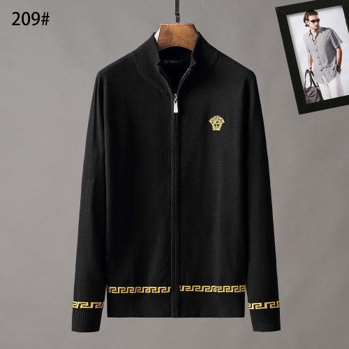 Versace Sweaters Long Sleeved For Men #807955 $48.00 USD, Wholesale Replica Versace Sweaters