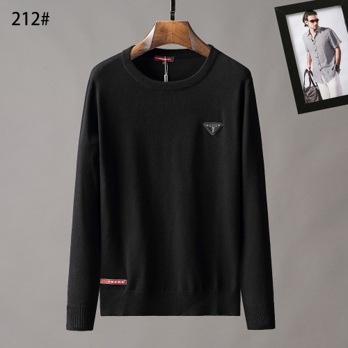 Prada Sweater Long Sleeved For Men #807964 $42.00 USD, Wholesale Replica Prada Sweater