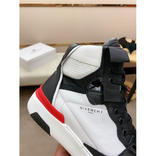Replica Givenchy High Tops Shoes For Men #808073 $92.00 USD for Wholesale