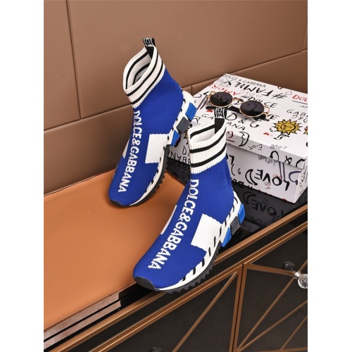 Dolce &amp; Gabbana D&amp;G Boots For Men #808103 $128.00 USD, Wholesale Replica Dolce &amp; Gabbana D&amp;G Boots
