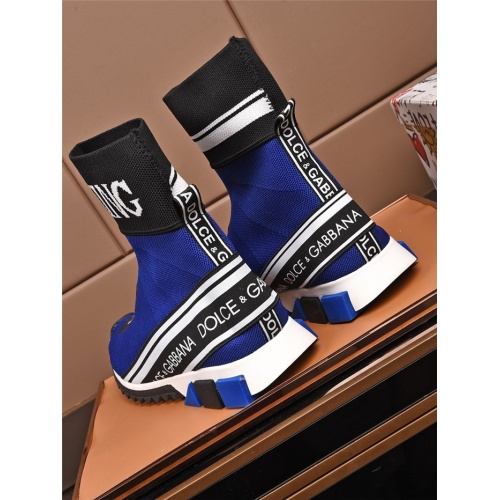 Replica Dolce & Gabbana D&G Boots For Men #808120 $72.00 USD for Wholesale
