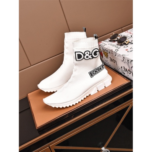 Replica Dolce & Gabbana D&G Boots For Men #808121 $72.00 USD for Wholesale