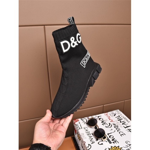 Replica Dolce & Gabbana D&G Boots For Men #808122 $72.00 USD for Wholesale