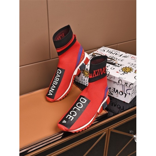 Dolce &amp; Gabbana D&amp;G Boots For Men #808129 $72.00 USD, Wholesale Replica Dolce &amp; Gabbana D&amp;G Boots
