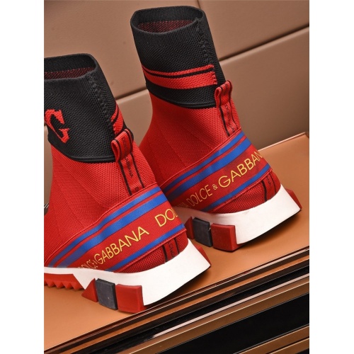Replica Dolce & Gabbana D&G Boots For Men #808129 $72.00 USD for Wholesale