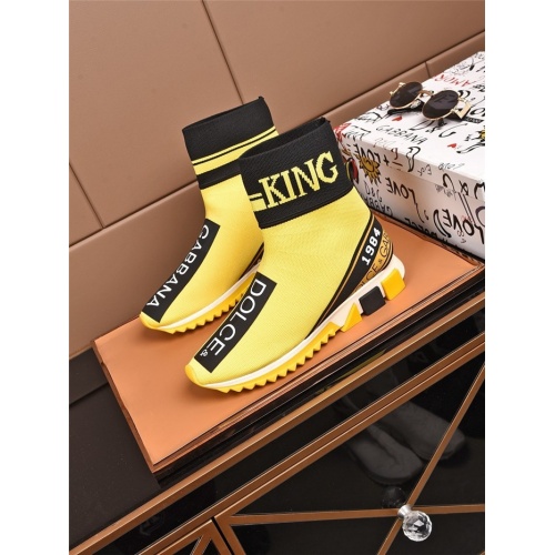 Replica Dolce & Gabbana D&G Boots For Men #808132 $72.00 USD for Wholesale