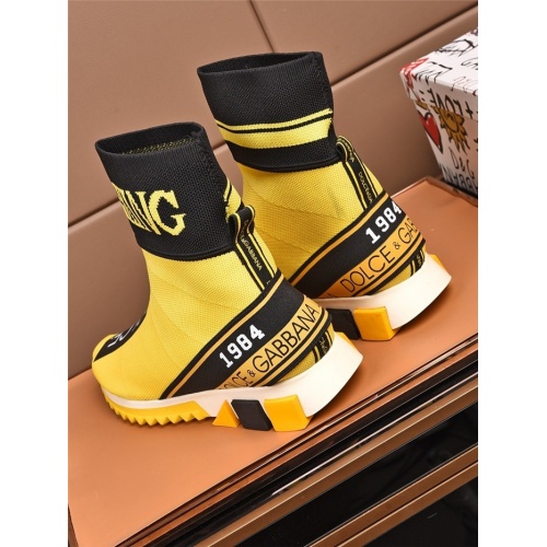 Replica Dolce & Gabbana D&G Boots For Men #808132 $72.00 USD for Wholesale