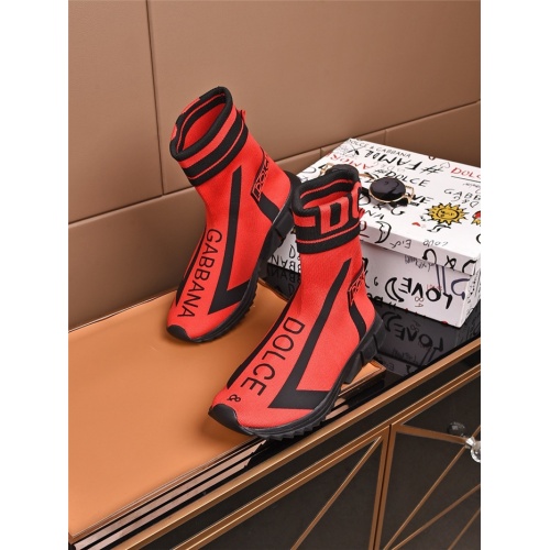 Dolce &amp; Gabbana D&amp;G Boots For Men #808140 $72.00 USD, Wholesale Replica Dolce &amp; Gabbana D&amp;G Boots