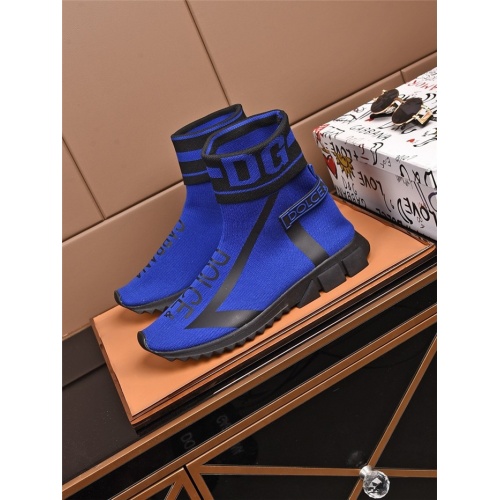 Replica Dolce & Gabbana D&G Boots For Men #808143 $72.00 USD for Wholesale