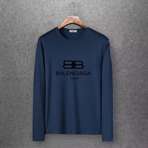 Balenciaga T-Shirts Long Sleeved For Men #808271 $27.00 USD, Wholesale Replica Balenciaga T-Shirts