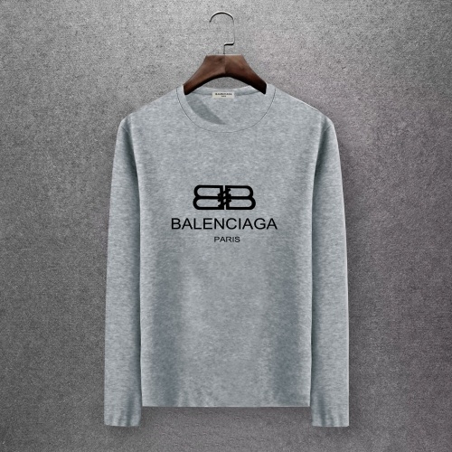 Balenciaga T-Shirts Long Sleeved For Men #808272 $27.00 USD, Wholesale Replica Balenciaga T-Shirts