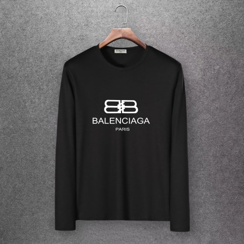 Balenciaga T-Shirts Long Sleeved For Men #808275 $27.00 USD, Wholesale Replica Balenciaga T-Shirts