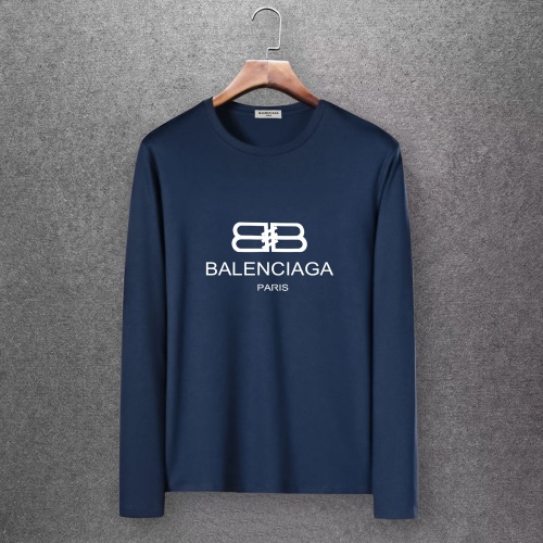 Balenciaga T-Shirts Long Sleeved For Men #808276 $27.00 USD, Wholesale Replica Balenciaga T-Shirts
