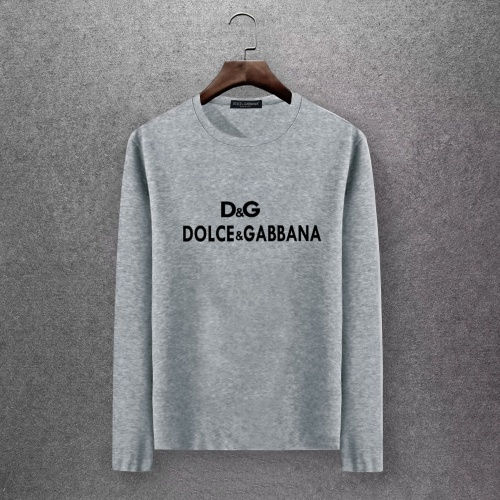 Dolce &amp; Gabbana D&amp;G T-Shirts Long Sleeved For Men #808338 $27.00 USD, Wholesale Replica Dolce &amp; Gabbana D&amp;G T-Shirts