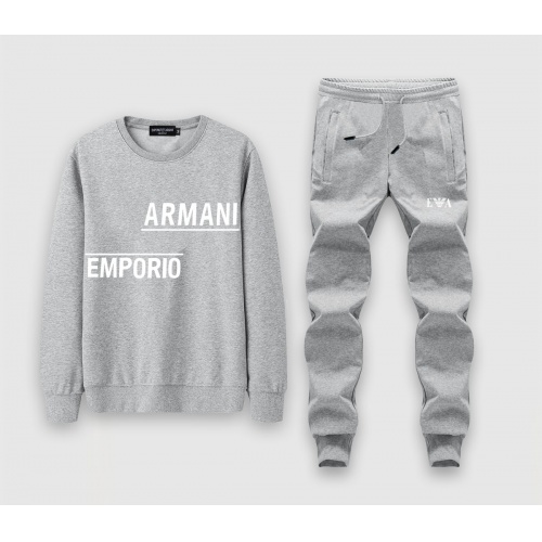 Armani Tracksuits Long Sleeved For Men #808530 $72.00 USD, Wholesale Replica Armani Tracksuits