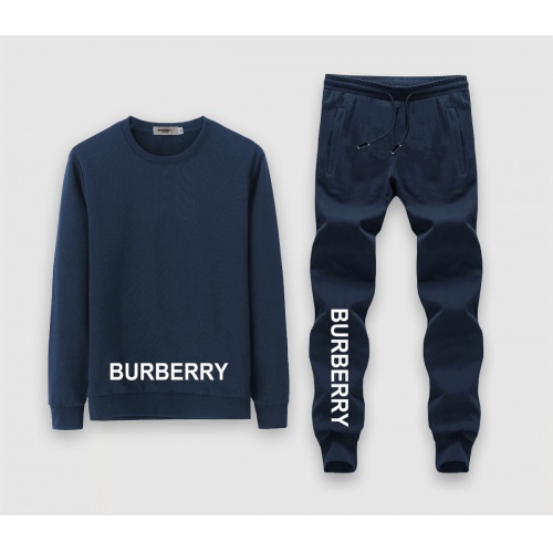 Burberry Tracksuits Long Sleeved For Men #808555 $72.00 USD, Wholesale Replica Burberry Tracksuits