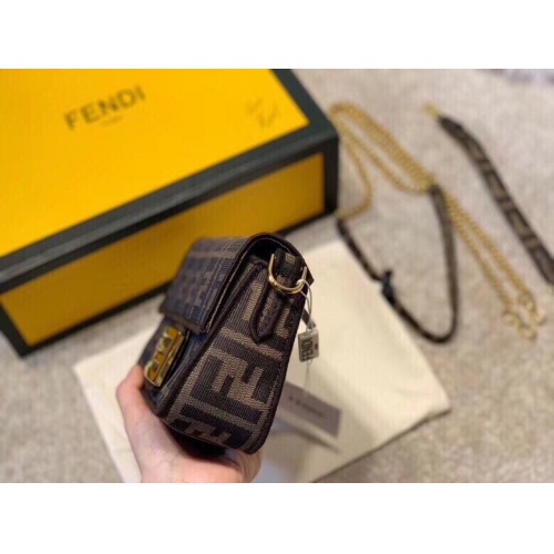 Replica Fendi AAA Quality Messenger Bags For Women #808581 $123.00 USD for Wholesale