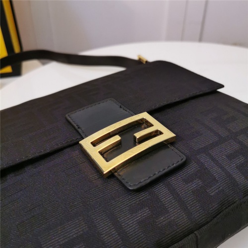 Replica Fendi AAA Quality Shoulder Bags For Women #808584 $141.00 USD for Wholesale