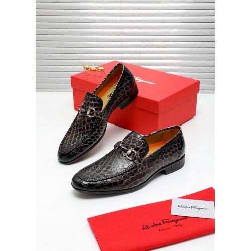 Salvatore Ferragamo Leather Shoes For Men #808605 $80.00 USD, Wholesale Replica Salvatore Ferragamo Leather Shoes