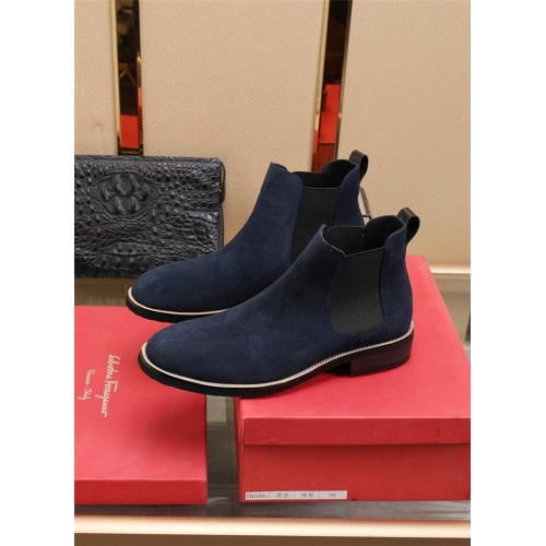 Salvatore Ferragamo Boots For Men #808692 $108.00 USD, Wholesale Replica Salvatore Ferragamo Boots