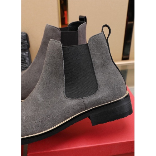 Replica Salvatore Ferragamo Boots For Men #808693 $108.00 USD for Wholesale