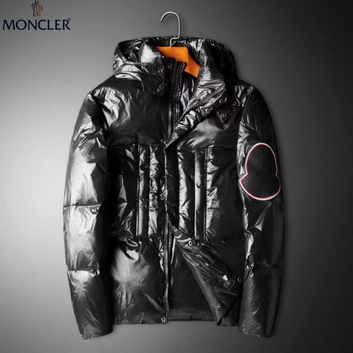 Moncler Down Feather Coat Long Sleeved For Men #808797 $128.00 USD, Wholesale Replica Moncler Down Feather Coat
