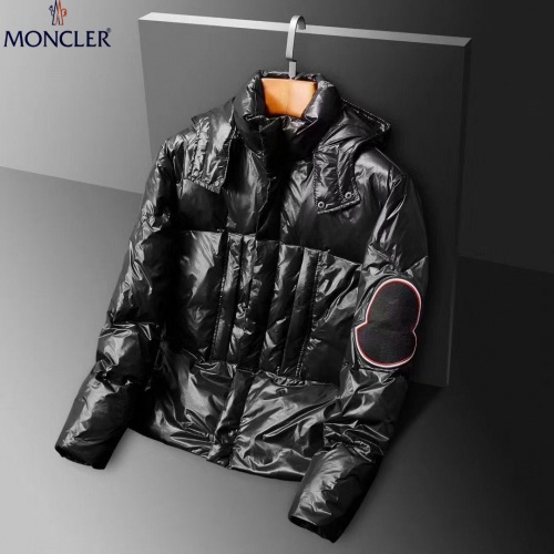 Replica Moncler Down Feather Coat Long Sleeved For Men #808797 $128.00 USD for Wholesale