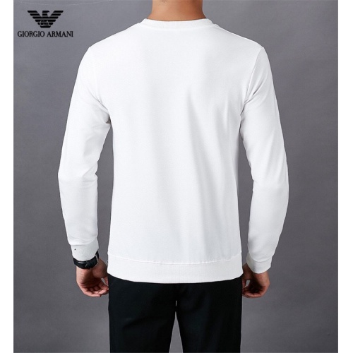 Replica Armani Hoodies Long Sleeved For Men #808842 $40.00 USD for Wholesale