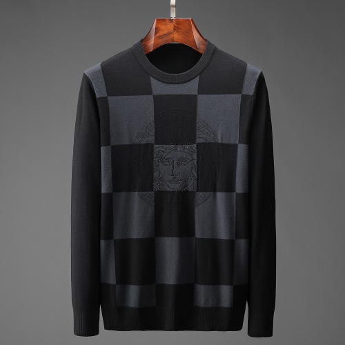 Versace Sweaters Long Sleeved For Men #808848 $52.00 USD, Wholesale Replica Versace Sweaters