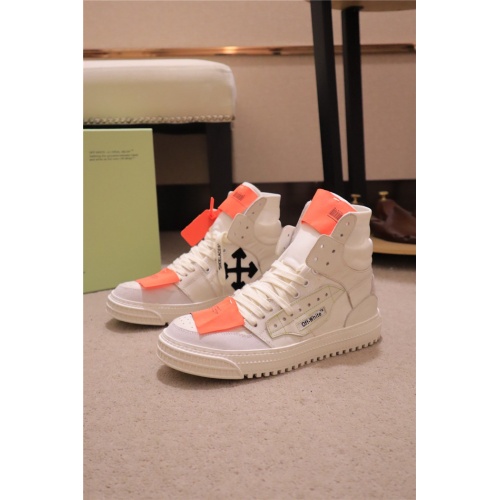 Off-White High Tops Shoes For Men #808895 $102.00 USD, Wholesale Replica Off-White High Tops Shoes