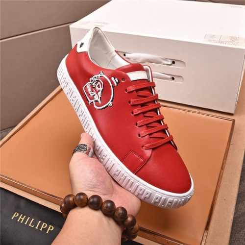 Replica Philipp Plein PP Casual Shoes For Men #808955 $80.00 USD for Wholesale