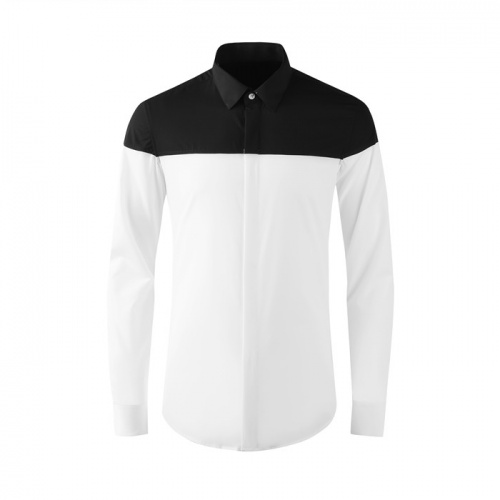 Armani Shirts Long Sleeved For Men #808995 $80.00 USD, Wholesale Replica Armani Shirts