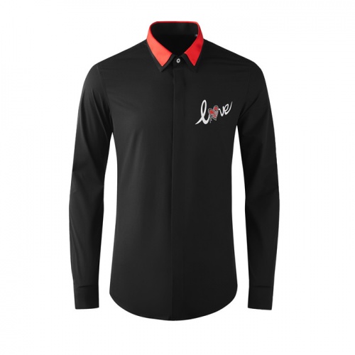Armani Shirts Long Sleeved For Men #808999 $80.00 USD, Wholesale Replica Armani Shirts