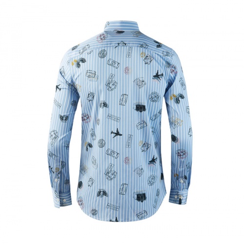 Replica Armani Shirts Long Sleeved For Men #809001 $80.00 USD for Wholesale