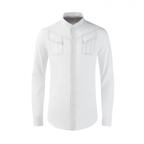 Armani Shirts Long Sleeved For Men #809005 $80.00 USD, Wholesale Replica Armani Shirts