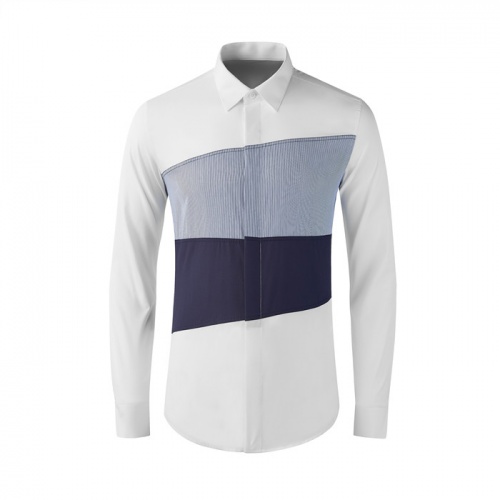 Armani Shirts Long Sleeved For Men #809007 $80.00 USD, Wholesale Replica Armani Shirts
